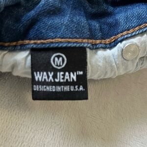Wax Jean Dark Blue Denim Outerwear